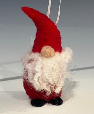 Gnome/Tomte Ornament - red