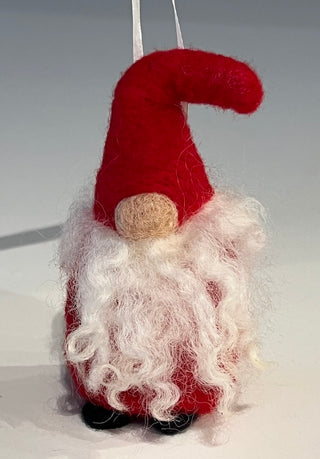 Gnome/Tomte Ornament - red