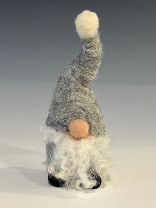 Gnome/Tomte Ornament - gray