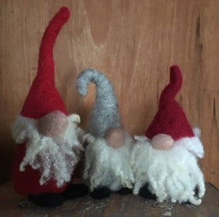 Gnome/Tomte - gray, standing