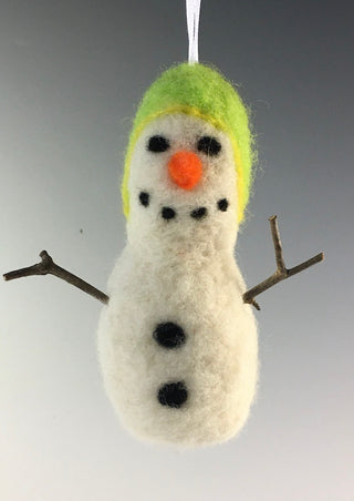 Snowman - Barry (hanging ornament)
