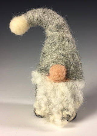 Gnome/Tomte - gray, standing